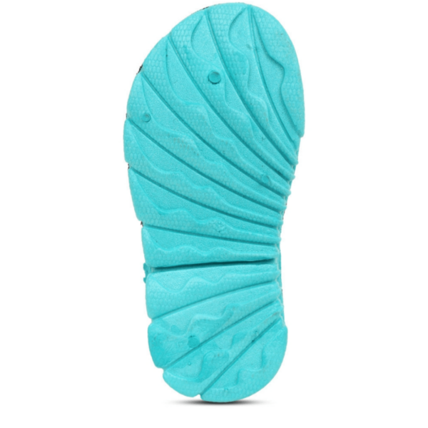 Comfortable Kids Black Green Velcro Sandal with Stylish Design - Perfect Footwear for Little Explorers