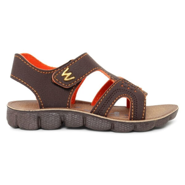 Ultimate Comfort New Model Kids Brown Velcro Sandals - Stylish and Supportive Footwear for Little Explorers