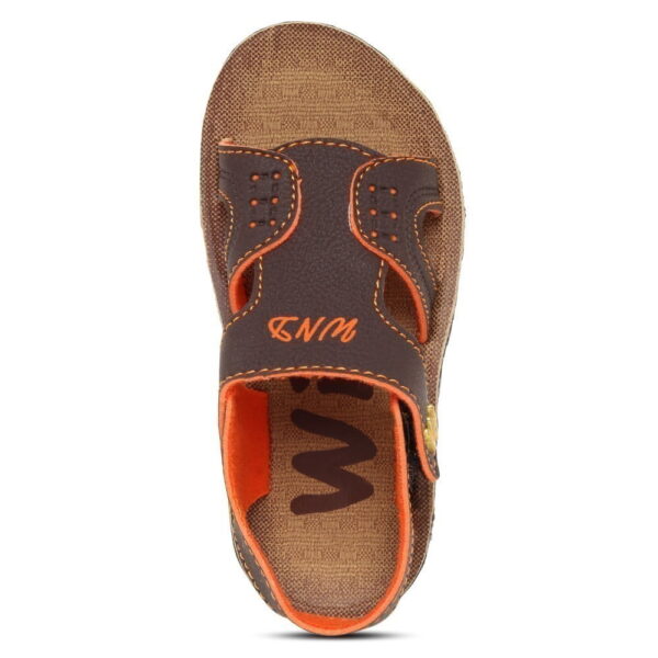 Ultimate Comfort New Model Kids Brown Velcro Sandals - Stylish and Supportive Footwear for Little Explorers