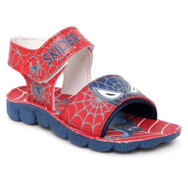 Kids Spider-Man Red Sandals - Stylish & Comfortable, Perfect for Little Heroes! Available in Multiple Sizes