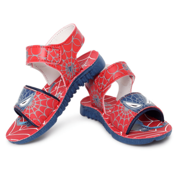 Kids Spider-Man Red Sandals - Stylish & Comfortable, Perfect for Little Heroes! Available in Multiple Sizes