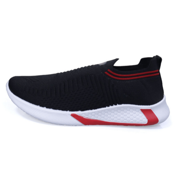 Active Stride Kids' Black Sports Shoes - Trendy and Comfortable