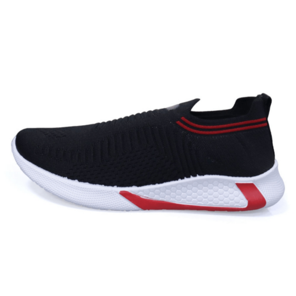 Active Stride Kids' Black Sports Shoes - Trendy and Comfortable