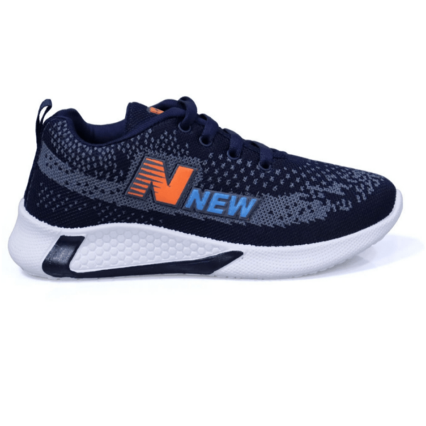 Blue Kids' Lace-Up Sneakers – Stylish and Comfortable