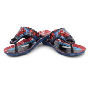 Spiderman Cartoon Blue Flip-Flop Slippers for Kids