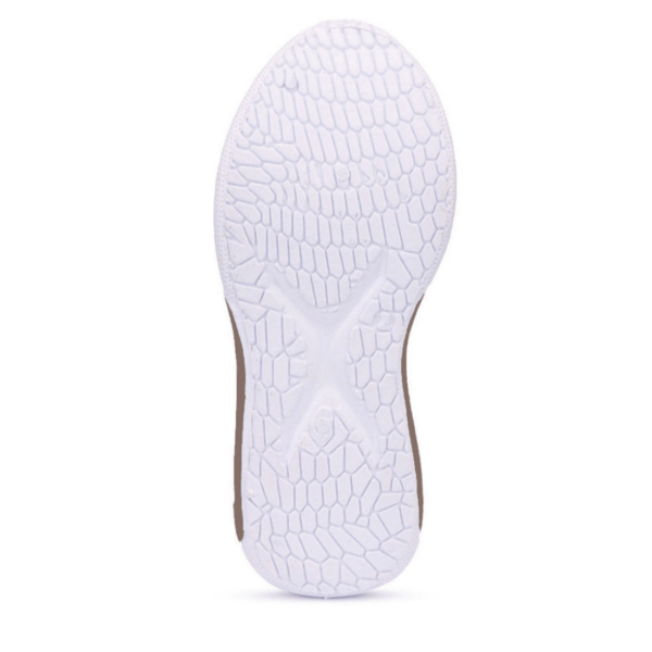 Men's Beige Slip-On Sports Shoes