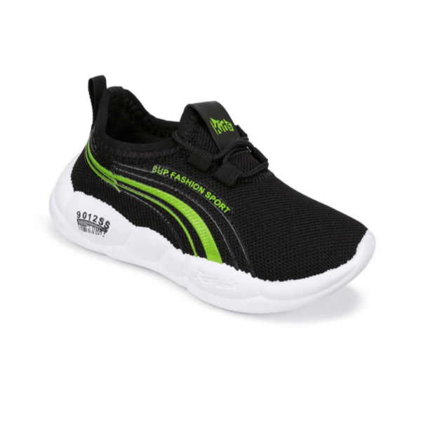 TC_999_BUBBLE_6_BLACK_PARROT_ Kids Sport Shoe