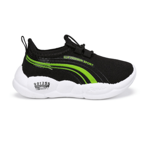 TC_999_BUBBLE_6_BLACK_PARROT_ Kids Sport Shoe