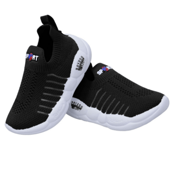 TC_999_BUBBLE107_BLACK_ Kids Sport Shoe