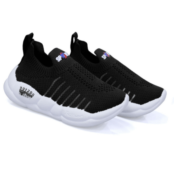 TC_999_BUBBLE107_BLACK_ Kids Sport Shoe