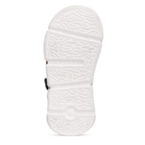 Kids' Stylish Brown Velcro Sandals with Dual Straps and Sporty Design