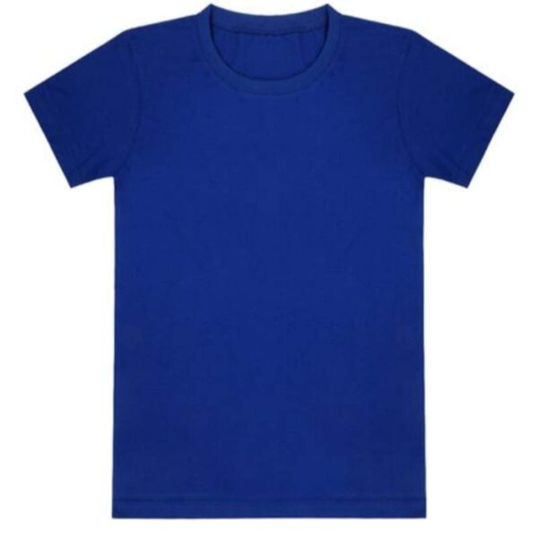 Blue Bliss Kids Comfortable and Durable Cotton Tee for Playful Adventures