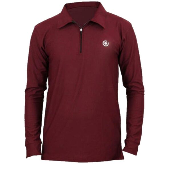 Wine-Colored Kids Full-Sleeve T-Shirts Comfortable, Durable, Everyday Wear