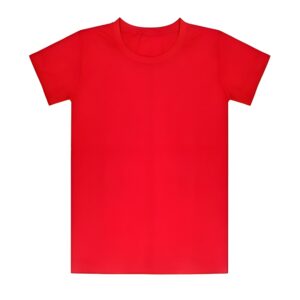 Half Sleeve Dark Red Cotton T Shirts