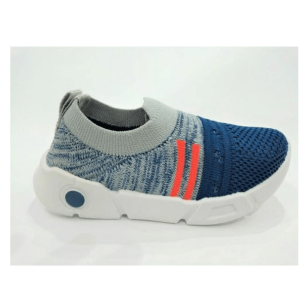 Teal Blue Slip-On Shoes for Little Kids