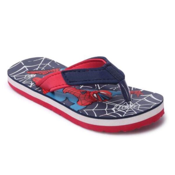 Kids' Navy Blue Spiderman Flip-Flops