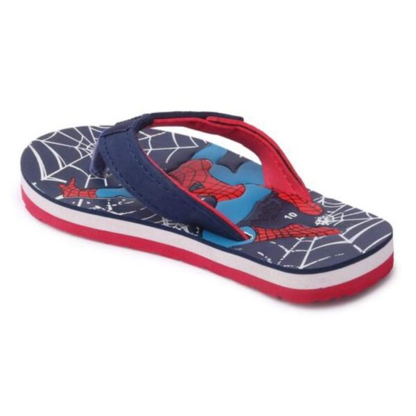Kids' Navy Blue Spiderman Flip-Flops