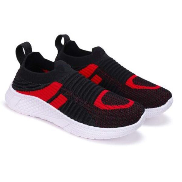 Kids' Red Slip-On Sneakers