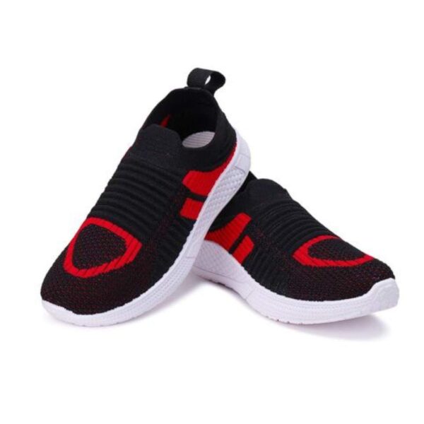 Kids' Red Slip-On Sneakers