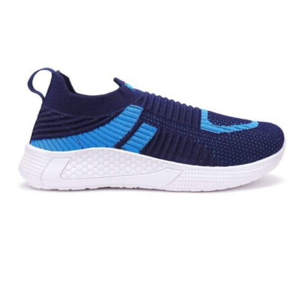 Comfortable Kids Navy Blue Slip-On Sneakers for Daily Wear and Outdoor Activities