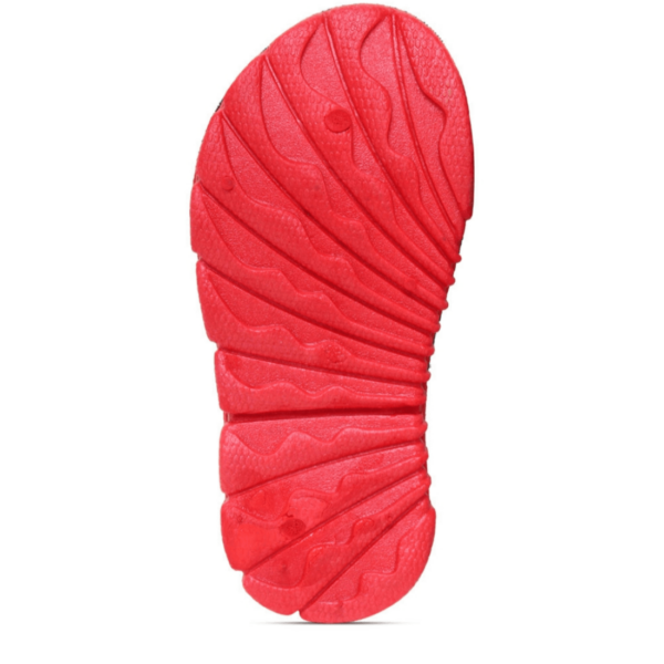 Kids Red & Blue Sandals with Comfortable Velcro Strap, Durable Design for Daily Wear