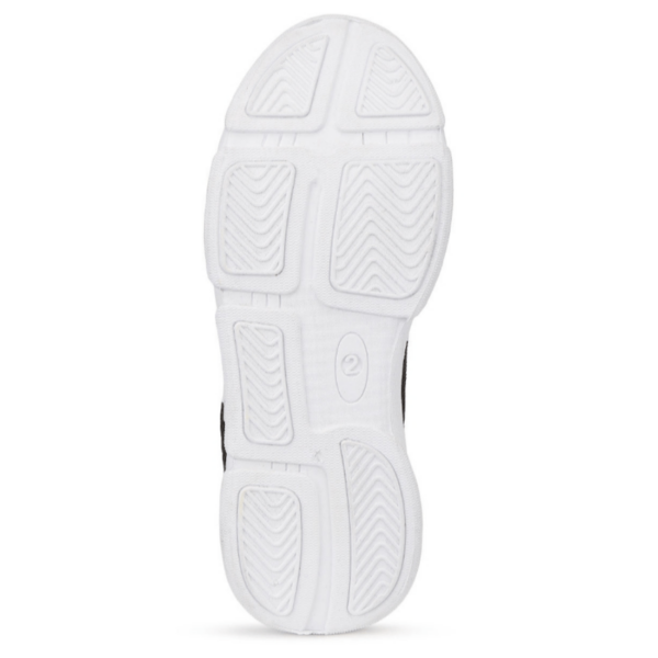 Kids' Black Printed Sports Shoes
