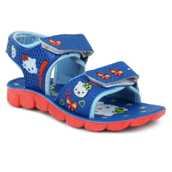 Kids Blue Velcro Sandals – Trendy and Comfortable Footwear for Active Little Feet