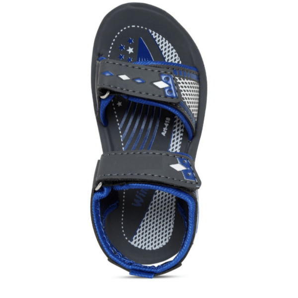 Kids Unisex Blue Velcro Sandals