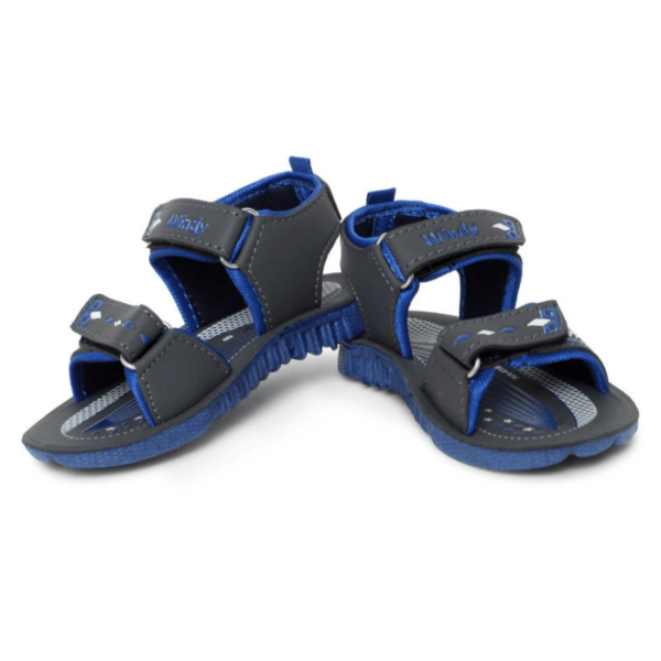 Kids Unisex Blue Velcro Sandals