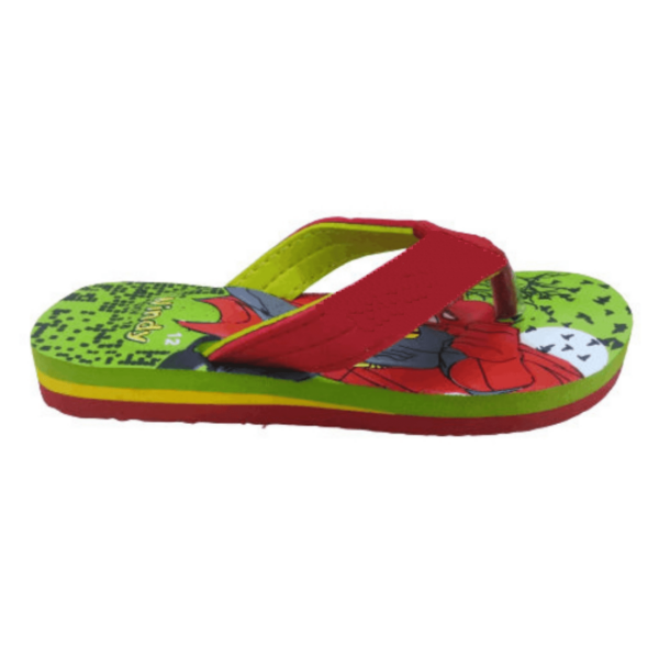 Kids Cartoon Green Slip-On Slippers