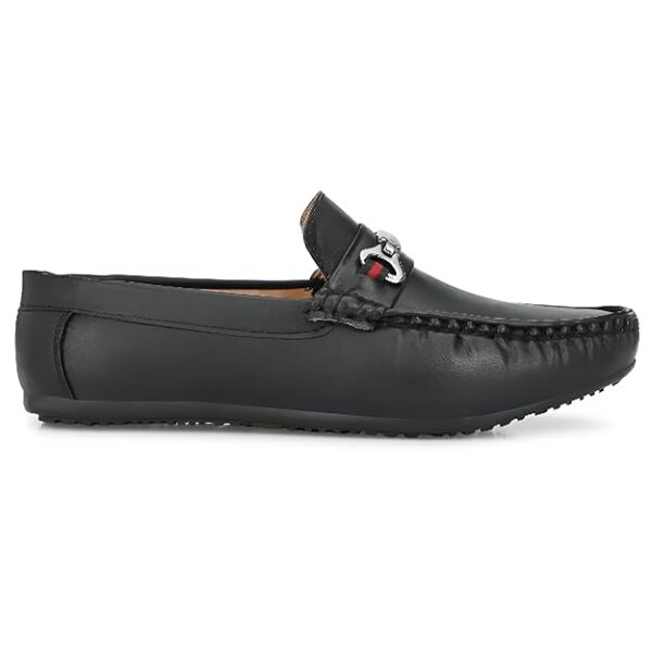 Classy Steps Kids' Formal Loafer Shoes - Premium Leather Look (Black/Brown/Tan)