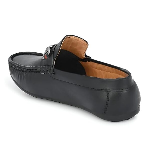 Classy Steps Kids' Formal Loafer Shoes - Premium Leather Look (Black/Brown/Tan)