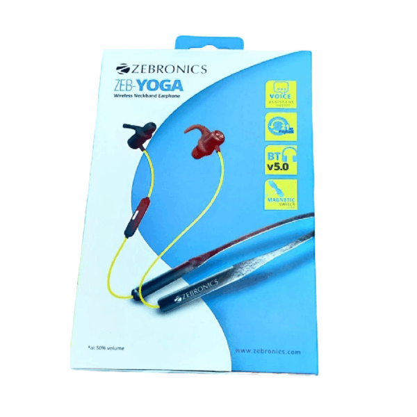 ZEBRONICS YOGA Bluetooth  (Yellow  In the Ear)